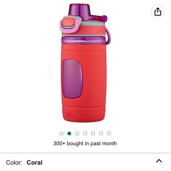 2 Bubba FLO Refresh Kids Cup Leak Proof Coral Reef 16oz New - Picture 3 of 8